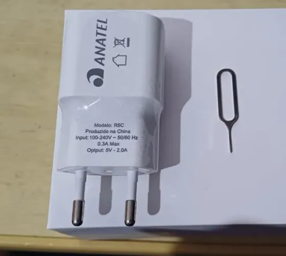 Carregador Celular - Smartphone Original USB + Chave Pino Agulha Removedora Chip Sim Card