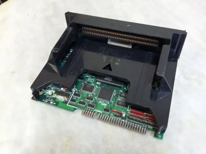 Neo Geo Mvs Placa Mãe Mvs Fliperama Com Defeito!!! Tela Quadriculada