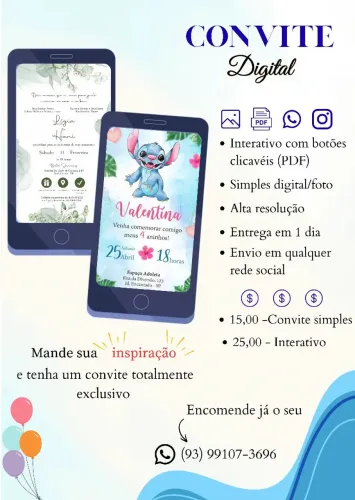Convite virtual 