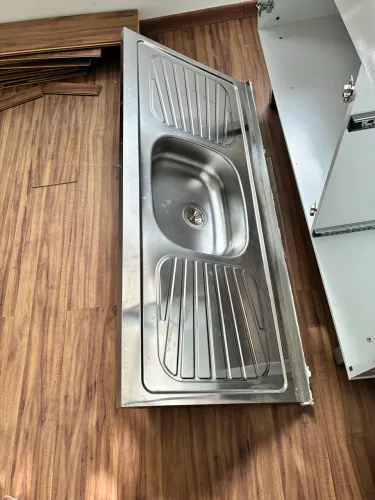 Vendo pia inox Tramontina, seminova! 