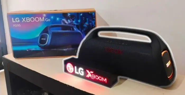 Caixa de som LG Xboom Bluetooth Leds novíssima embalagem perfeito estado