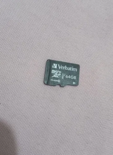 Cartão de memória original Verbatim 64GB