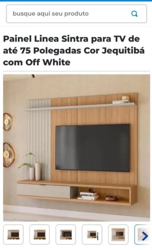 Painel para tv de até 75 polegadas