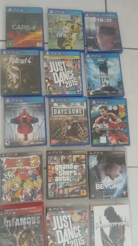 Jogos de PS4 e PS3 apenas 40 reais cada!