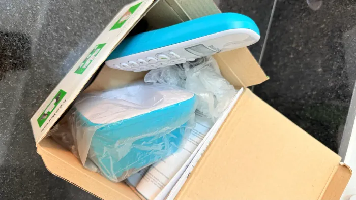Telefone Sem Fio Intelbras TS 3110 Novo Nunca Usado Branco/Azul
