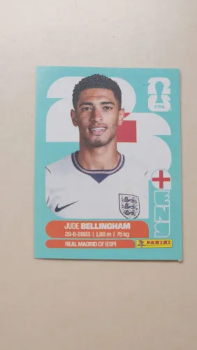 Figurinhas da copa Jude Bellingham