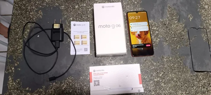 Moto g06 zelado