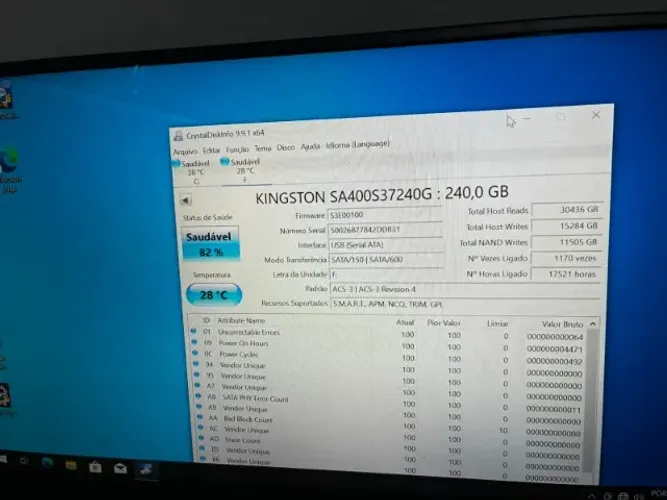 SSD Kingston 240GB Sata