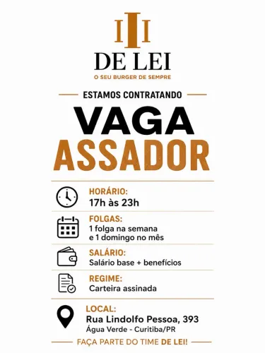 Vaga para Parilla/Assador