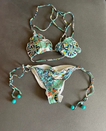 Conjunto biquíni cia marítima