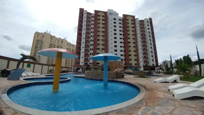 Apartamento de 01 Quarto para venda no Golden Dolphin Supreme em Caldas Novas-GO