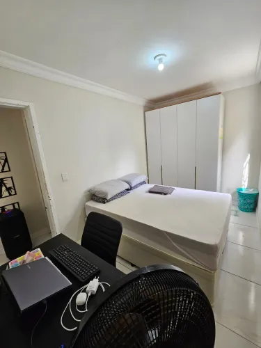 Cama baú e Colchão Casal Reconflex