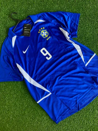 Camisa retrô seleção brasileira 2002 Ronaldo 9