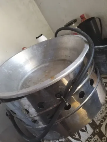 Uma máquina de batatinha completa