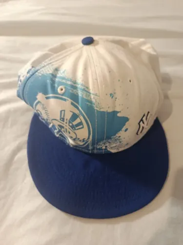 Boné New Era 59FIFTY NY Yankees Splash Paint - Edição Rara Vintage