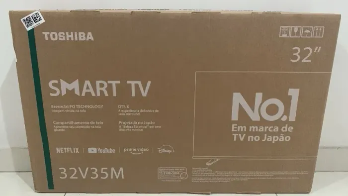 (Novo) Smart TV 32" Toshiba DLED - TB020M