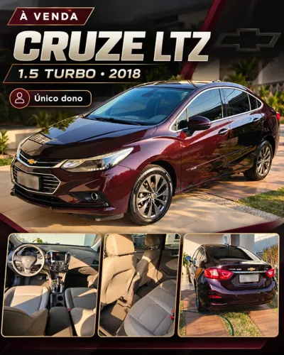 Chevrolet Cruze LTZ 1.4 16V Turbo Flex 4P Aut. 2018