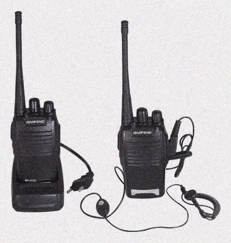 Rádio bidirecional aofeng 777S com fone para conversas em distância longa Ultimas unidades