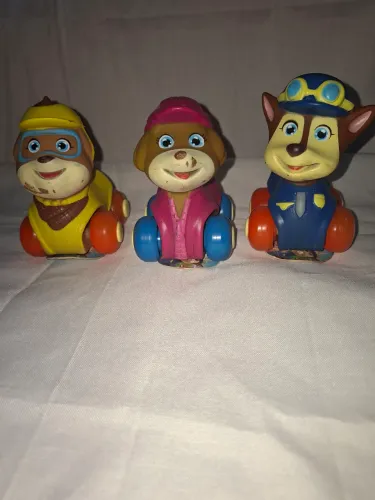 Kit Carrinhos Patrulha canina Emborrachados
