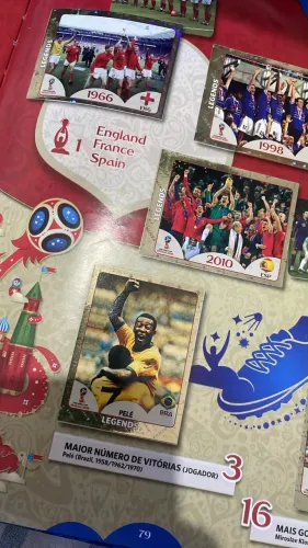 Álbum copa do mundo Rússia 2018