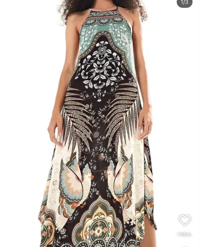 Vestido Farm Realeza Tropical