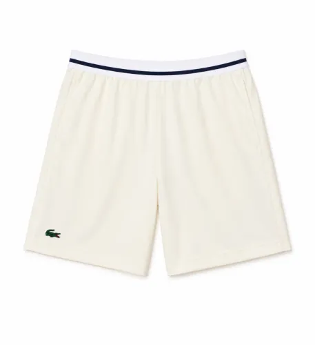 Short Lacoste Sport Djokovic off white