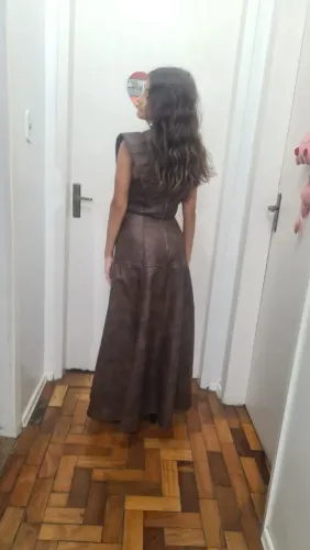 R$50,00 Saia e cropped T=PP