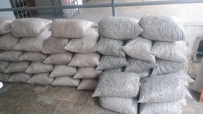 Sacos de Areia e Brita