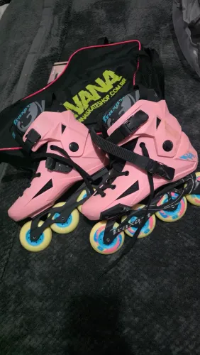 Patins Traxart Freeskite Pink