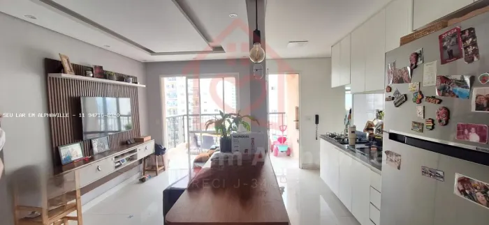 Apartamento para Venda em Barueri, JARDIM TUPANCI, 2 dormitórios, 1 suíte, 3 banheiros, 1