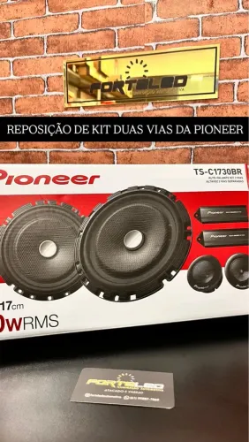 Kit duas vias Pioneer 6 Polegadas 60w