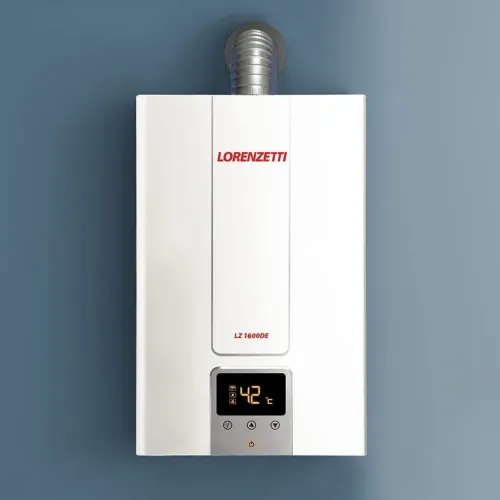 Aquecedor de água à gás digital Lorenzetti LZ 1600D GN