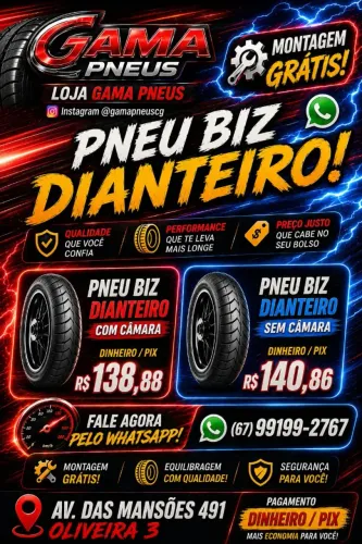 Pneu ARO 60/100-17 NOVO
