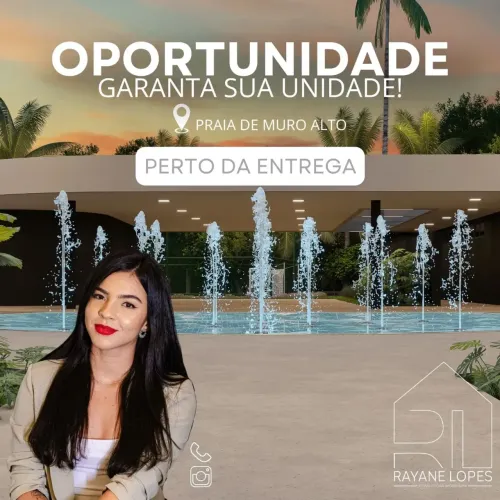 Studio em Muro Alto | Grande oportunidade | Entrega próxima