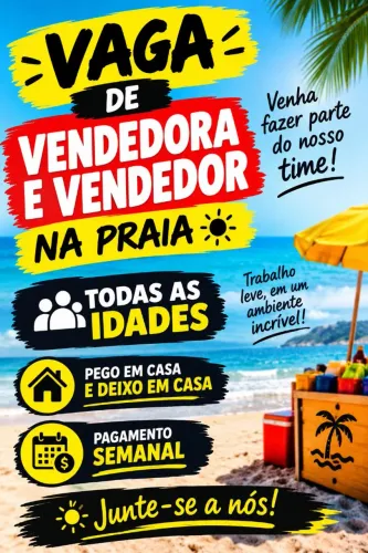 VENDEDORA E VENDEDOR