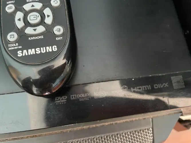 DVD player da samsung modelo d530k-zd
