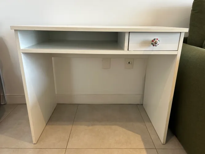 Mesa de estudos/trabalho escrivaninha branca