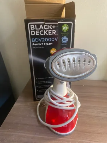 Vaporizador portátil black Decker ferro de passar