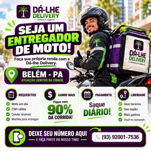 PRECISO DE MOTOBOY URGENTE