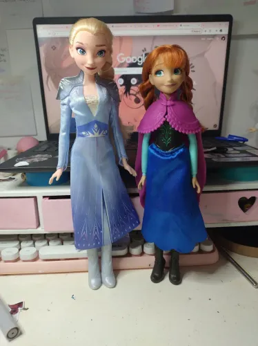 Boneca Anna e Elsa