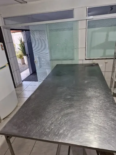Mesa aço inox