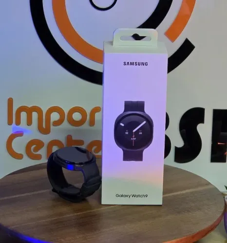 Galaxy Watch 9 Seminovo, Caixa Carregador NFC, GPS, LTE, Loja Física, Garantia Samsung