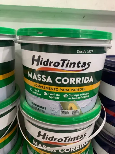 MASSA CORRIDA 20KG - HIDROTINTAS