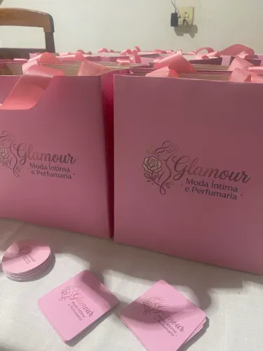 Sacola personalizada tamanho médio