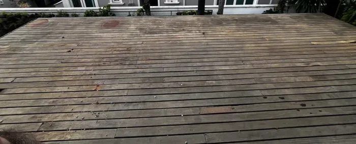 Deck de madeira