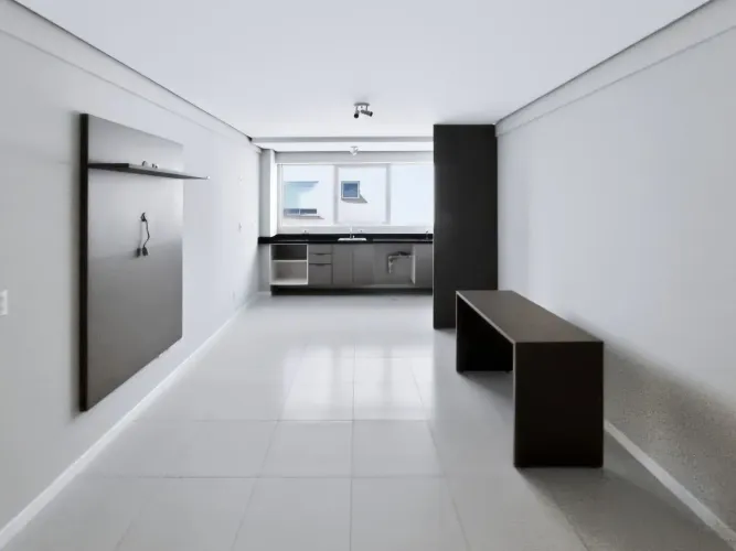 Apartamento com 1 dormitório para alugar, 44 m² por R$ 3.034,00/mês - Estreito - Florianóp