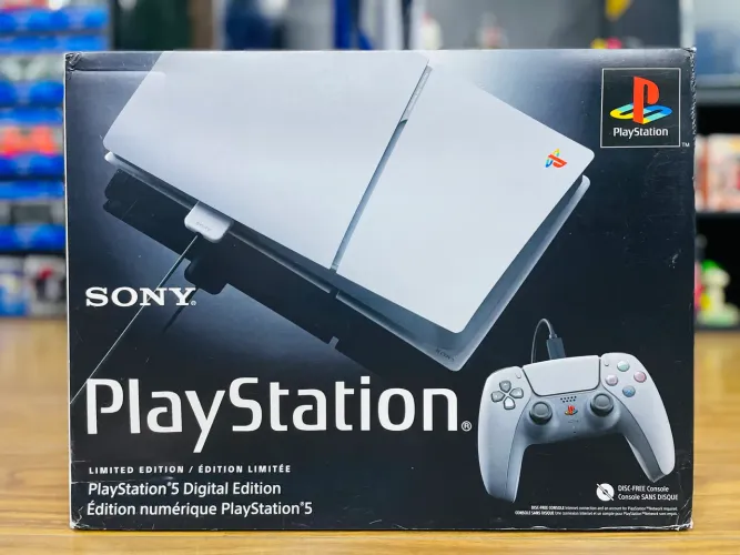 PS5 SLIM EDIÇÃO 30 ANOS NOVI / ACEITAMOS TROCA