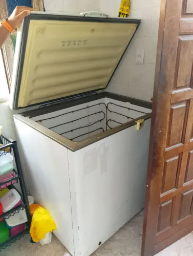Freezer horizontal 1 porta.