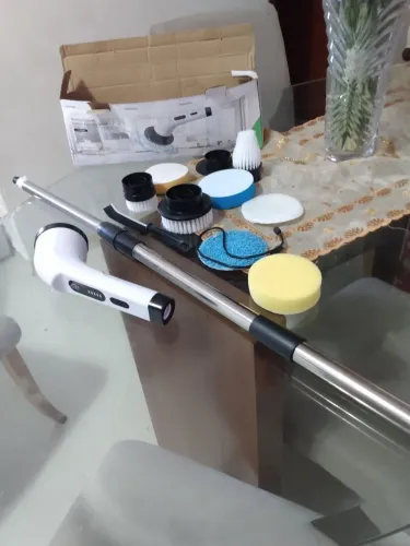 Escova elétrica de limpeza 9 em 1