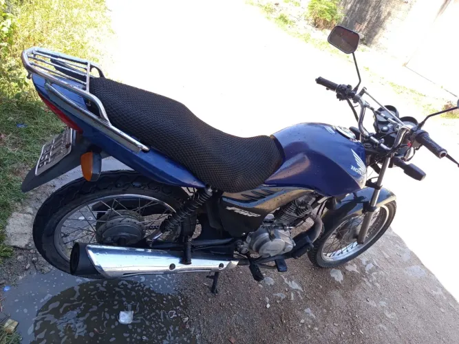 CG FAN 125 AZUL PARTIDA 2010
